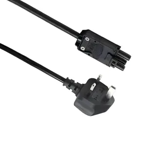 Mains Leads with 3 Pin UK Plug